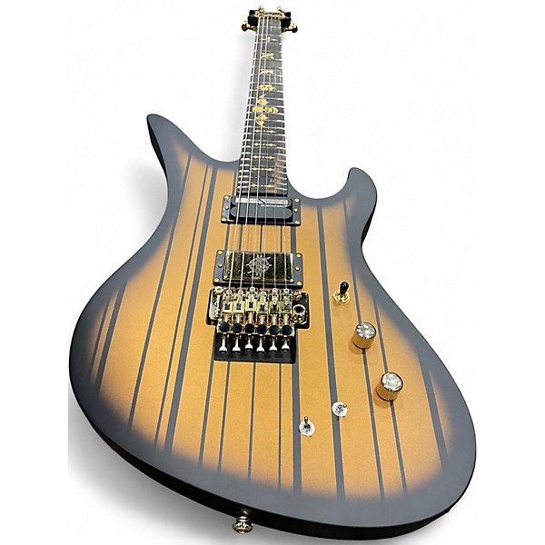Used Schecter Guitar Research Synyster Gates Signature Custom S SATIN GOLD Solid Body Electric Guitar