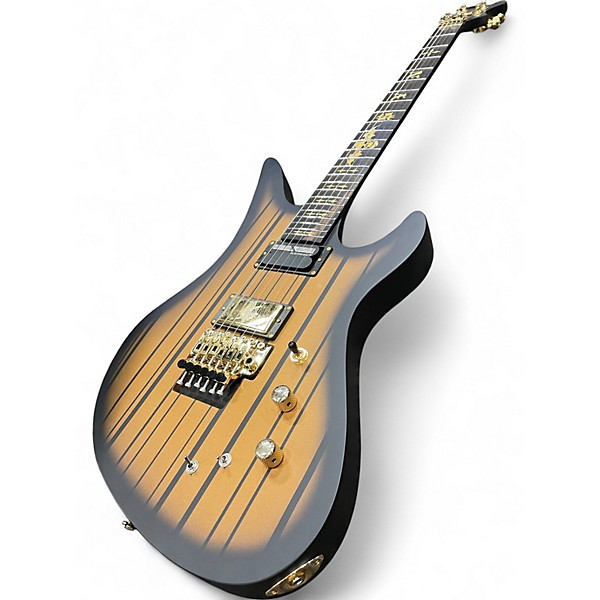 Used Schecter Guitar Research Synyster Gates Signature Custom S SATIN GOLD Solid Body Electric Guitar