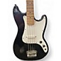 Used Squier Bronco Black Electric Bass Guitar thumbnail