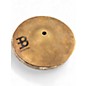 Used MEINL 8in BYZANCE CRASHER HATS Cymbal