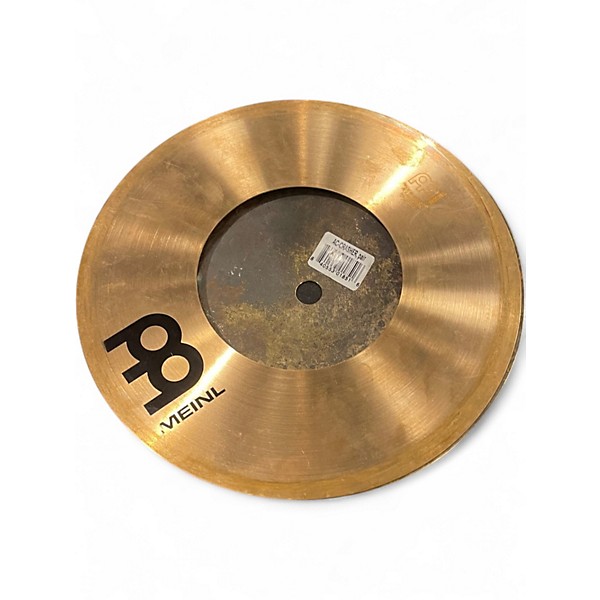 Used MEINL 8in BYZANCE CRASHER HATS Cymbal