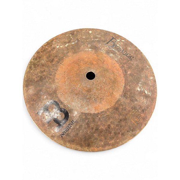 Used MEINL 8in BYZANCE CRASHER HATS Cymbal