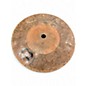 Used MEINL 8in BYZANCE CRASHER HATS Cymbal