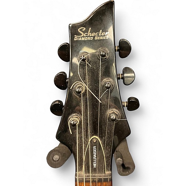 Used 2006 Schecter Guitar Research Hellraiser C1 Flat Black Solid Body Electric Guitar