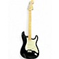Used Squier Standard Stratocaster Black Solid Body Electric Guitar thumbnail
