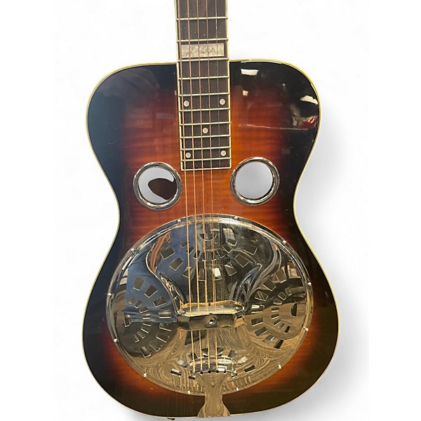 Used Recording King RR-75PL-SN Sunburst Resonator Guitar