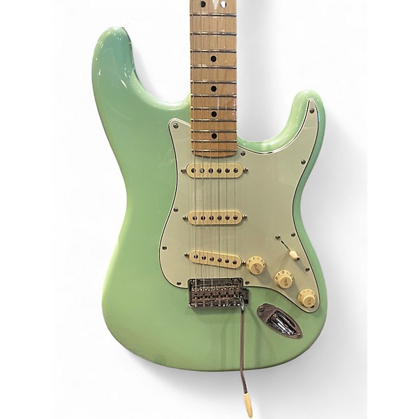 Used Fender Player Stratocaster Surf Green Pearl Solid Body Electric Guitar