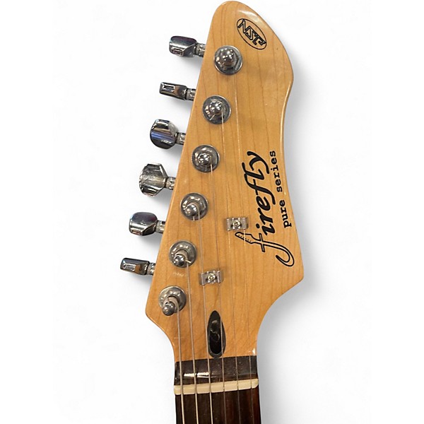 Used Firefly T Style Semi 2 Tone Sunburst Hollow Body Electric Guitar