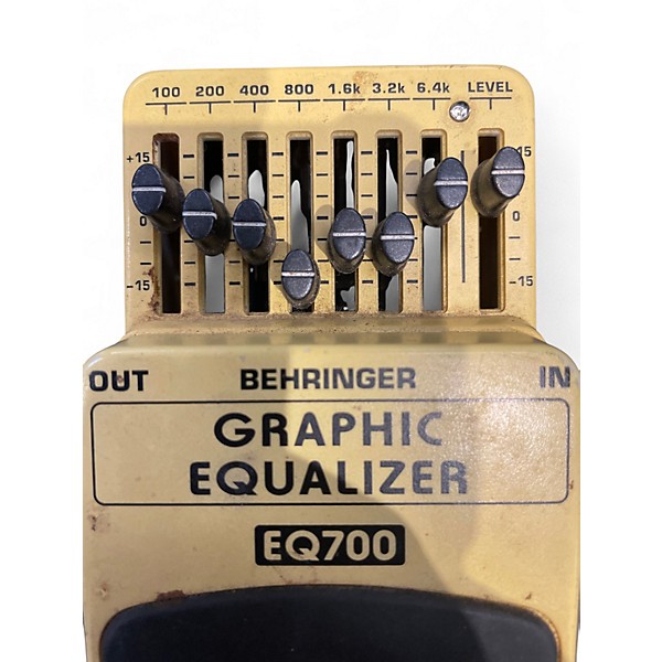 Used Behringer EQ700 Graphic Equalizer 7-Band EQ Pedal