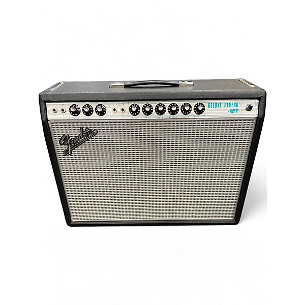 Used Fender 1968 Custom Deluxe Reverb 22W 1x12 Tube Guitar Combo Amp
