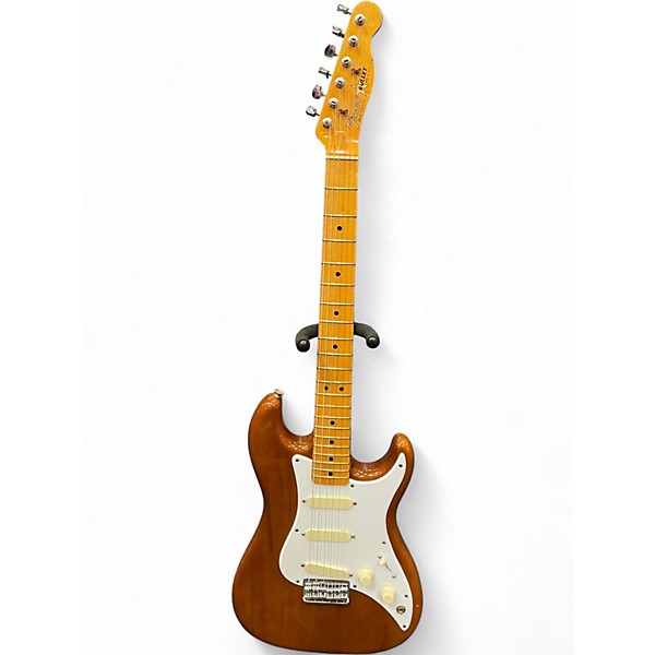 Vintage 1981 Fender S3 Bullet Mocha Brown Solid Body Electric Guitar