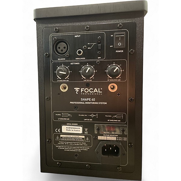 Used Focal Shape 40 (PAIR) Powered Monitor