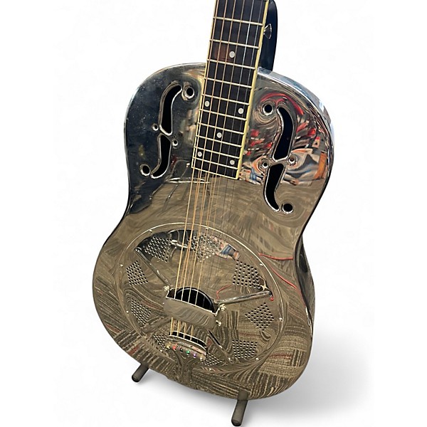 Used Gold Tone GRS Chrome Resonator Guitar