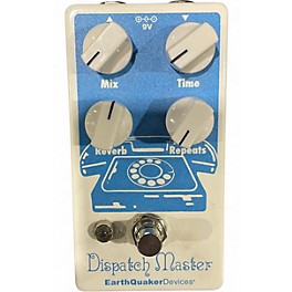 Used EarthQuaker Devices Dispatch Master Delay and Reverb Effect Pedal