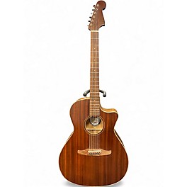 Used Fender Newporter Special Mahogany Acoustic Electric Guitar