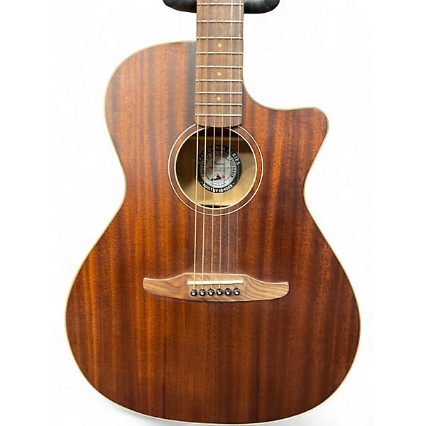 Used Fender Newporter Special Mahogany Acoustic Electric Guitar