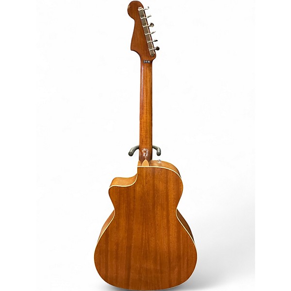 Used Fender Newporter Special Mahogany Acoustic Electric Guitar
