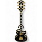 Used Gibson Les Paul Custom Black Solid Body Electric Guitar thumbnail