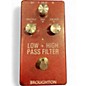 Used Broughton LOW HIGH PASS FILTER Pedal thumbnail