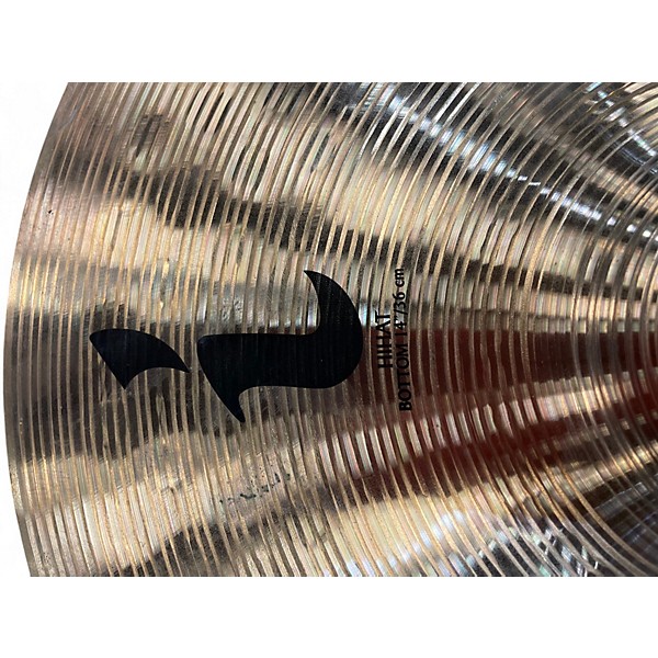 Used Zildjian 14in I Series Hi Hat Top and Bottom Cymbal
