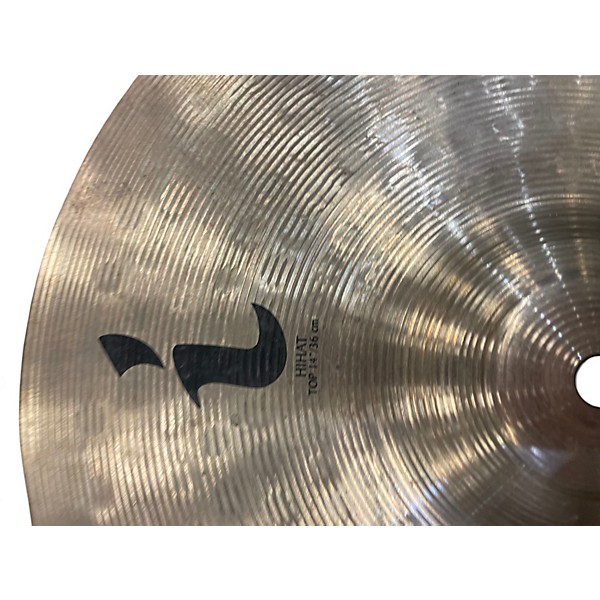 Used Zildjian 14in I Series Hi Hat Top and Bottom Cymbal