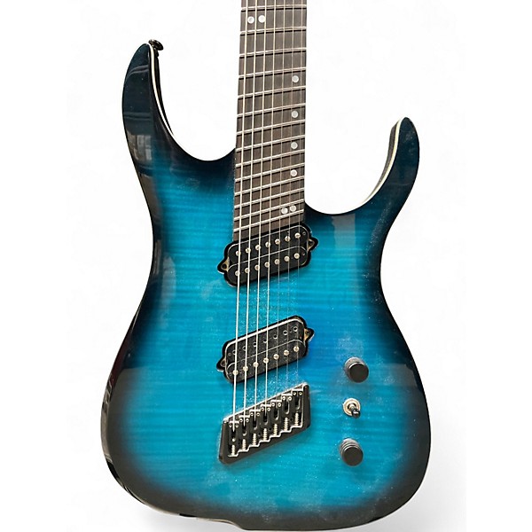 Used Ormsby HYPE 7 GTR AQUA FLAMR Solid Body Electric Guitar