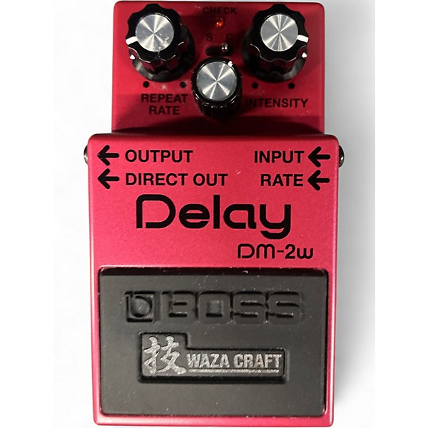 Used BOSS DM2W Delay Waza Craft Effect Pedal