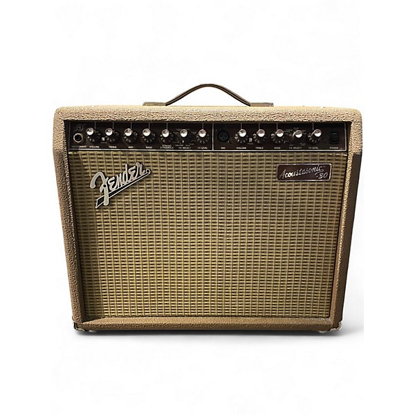 Used Fender Acoustasonic 30 DSP Acoustic Guitar Combo Amp