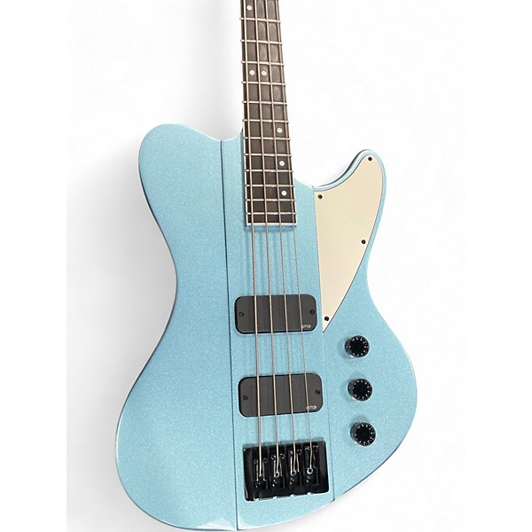 Used Schecter Guitar Research Ultra Bass Pelham Blue Electric Bass Guitar