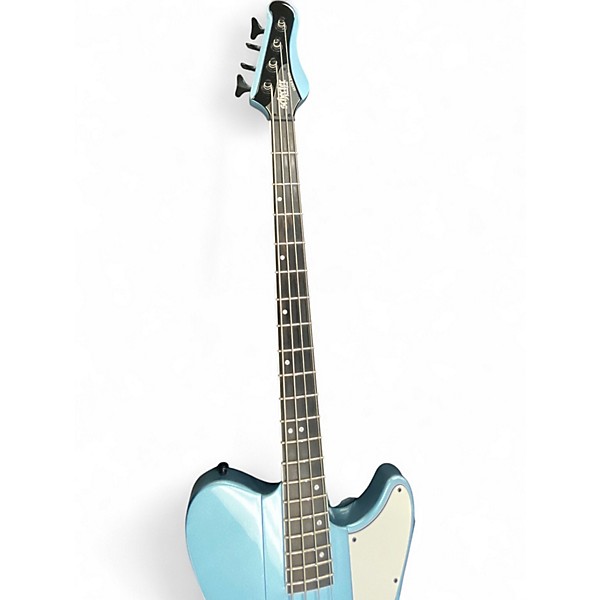 Used Schecter Guitar Research Ultra Bass Pelham Blue Electric Bass Guitar