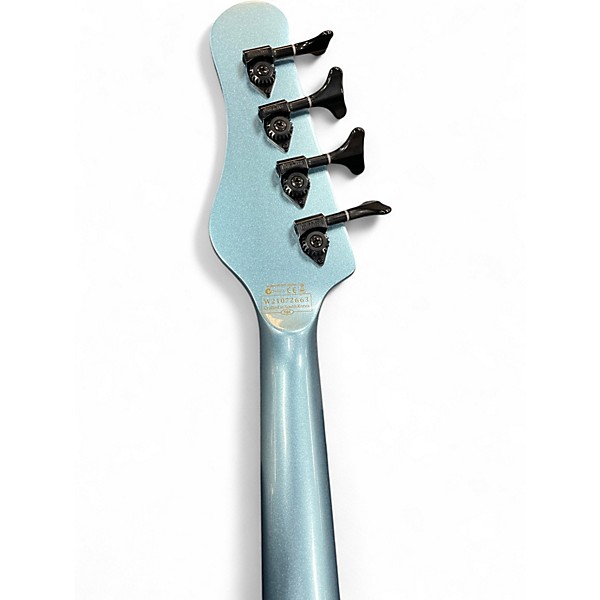 Used Schecter Guitar Research Ultra Bass Pelham Blue Electric Bass Guitar
