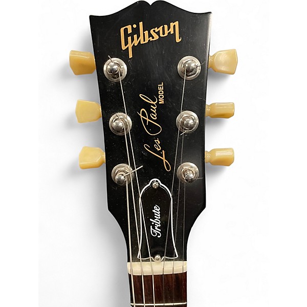 Used Gibson Les Paul Tribute Satin Honeyburst Solid Body Electric Guitar