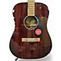 Used Fender CD60 Mahogany Mahogany Acoustic Guitar