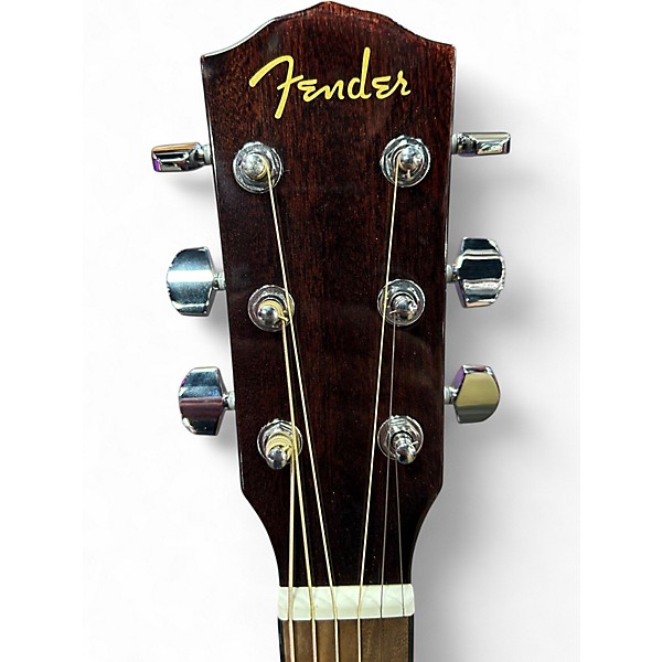 Used Fender CD60 Mahogany Mahogany Acoustic Guitar