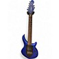 Used Sterling by Music Man John Petrucci Signature Majesty 7-String Blue Solid Body Electric Guitar thumbnail