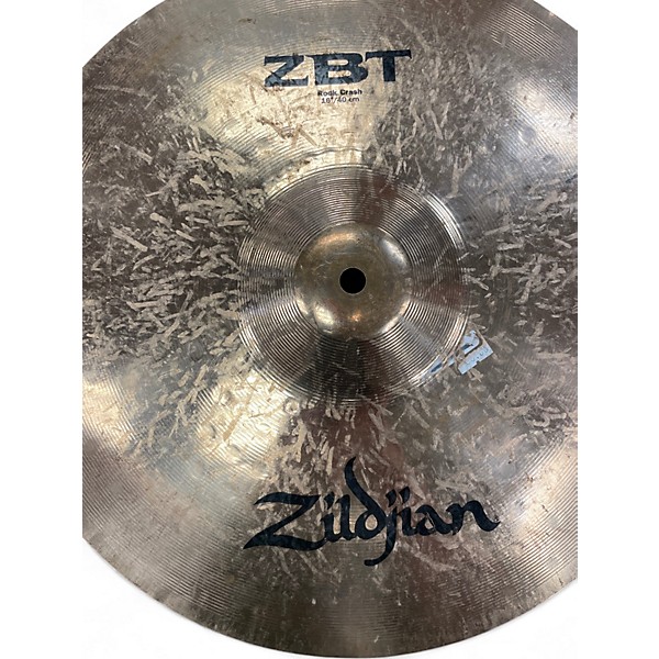 Used Zildjian 16in ZBT Rock Crash Cymbal