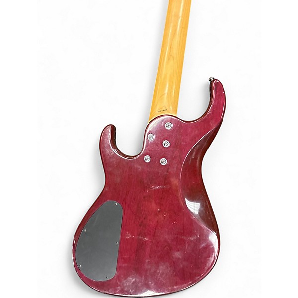 Used Greg Bennett Design by Samick FN-1 Purple Electric Bass Guitar