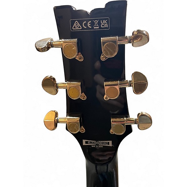 Used Ibanez AR520H Black Hollow Body Electric Guitar
