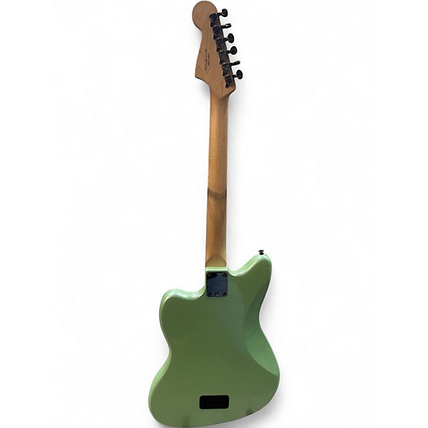 Used 2018 Squier Contemporary Active Jazzmaster HH Surf Green Solid Body Electric Guitar