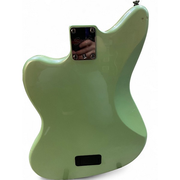 Used 2018 Squier Contemporary Active Jazzmaster HH Surf Green Solid Body Electric Guitar