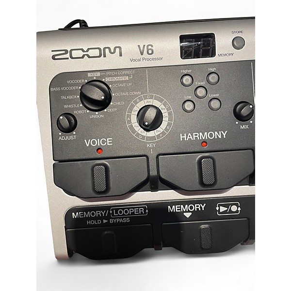 Used Zoom V6 VOCAL PROCESSOR Vocal Processor