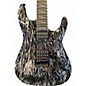Used Schecter Guitar Research C-1 Silver Mountain Black and Silver Solid Body Electric Guitar