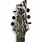 Used Schecter Guitar Research C-1 Silver Mountain Black and Silver Solid Body Electric Guitar