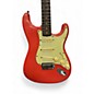 Vintage 1962 Fender Stratocaster  Fiesta Red Over Sunburst Solid Body Electric Guitar