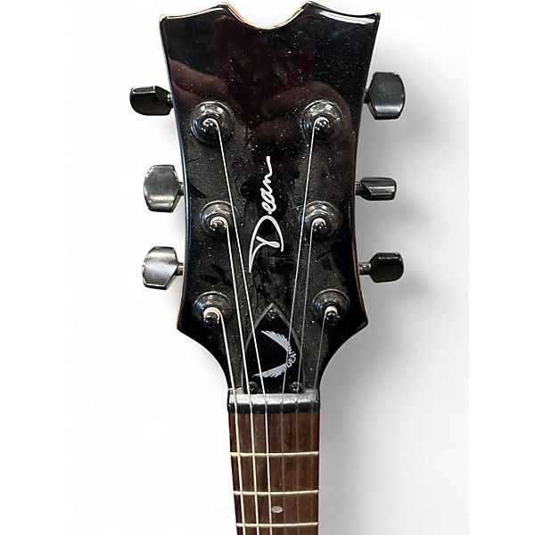 Used Dean Single Cut  Walnut Solid Body Electric Guitar