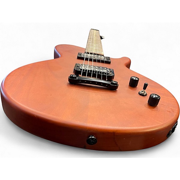 Used Dean Single Cut  Walnut Solid Body Electric Guitar