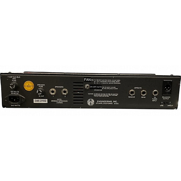 Used SWR BASS 350 Bass Amp Head