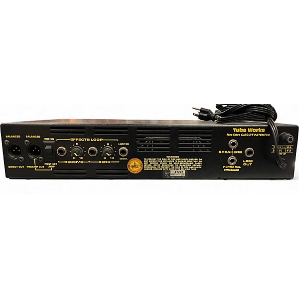 Used Tube Works MOSVALE BASS RT-330-R Bass Amp Head