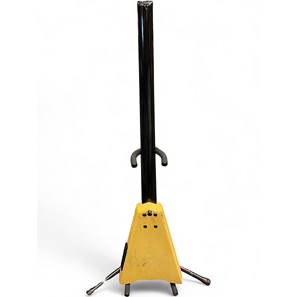 Vintage 1980s Steinberger XP2A WHITE Electric Bass Guitar