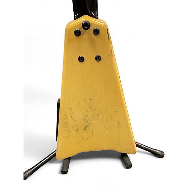 Vintage 1980s Steinberger XP2A WHITE Electric Bass Guitar